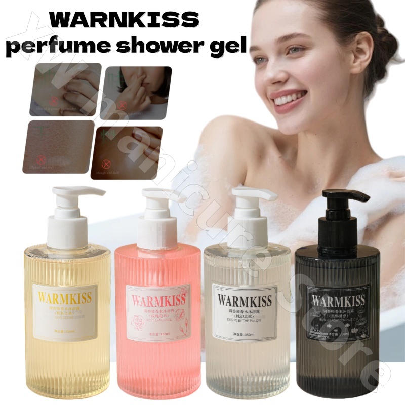 Perfume Fragrance Shower Gel - جل استحمام معطر من WARNKISS، منظف