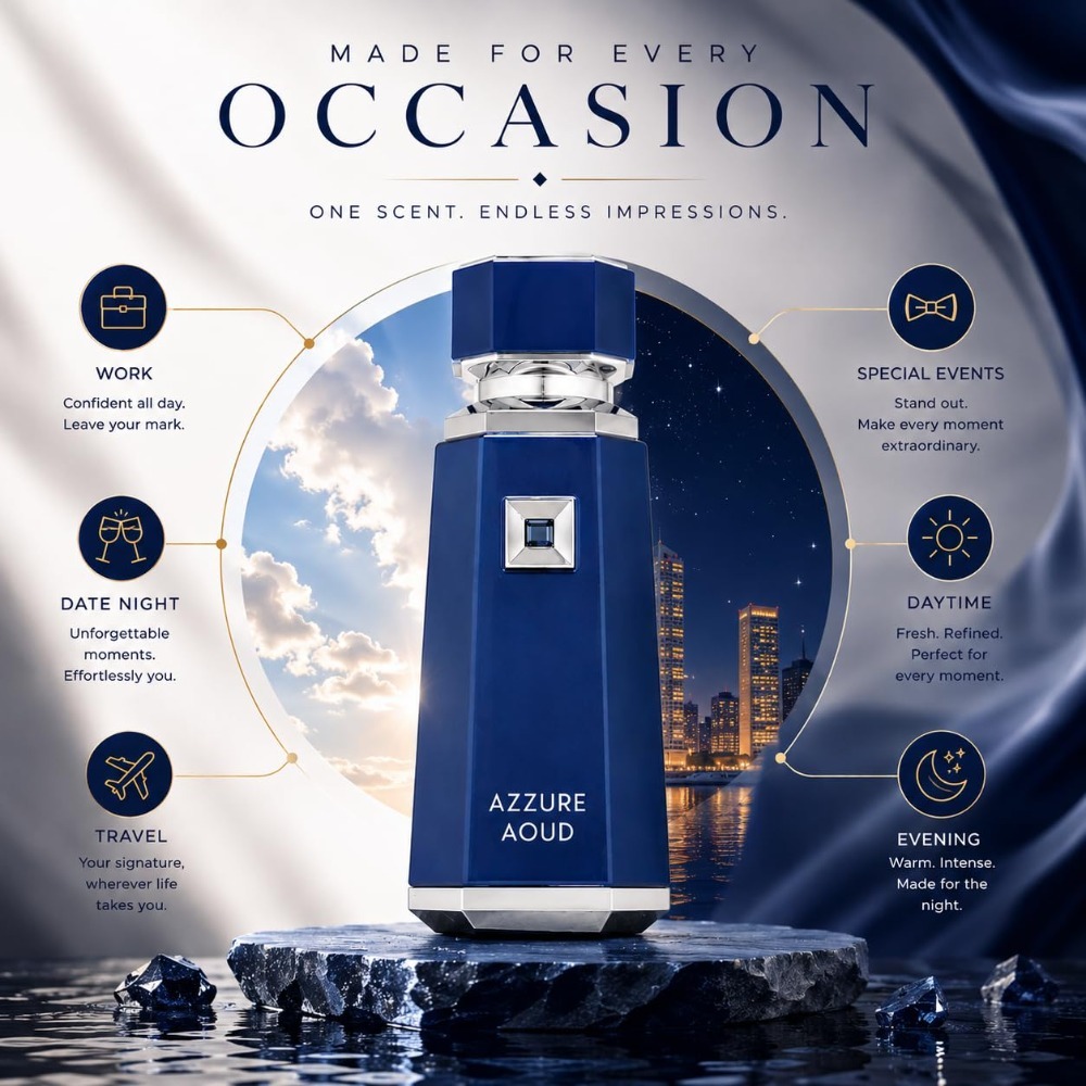 عطر فرنس آفينيو أزور أود للرجا - مراجعة Perfume Is Fragrance World وسعره