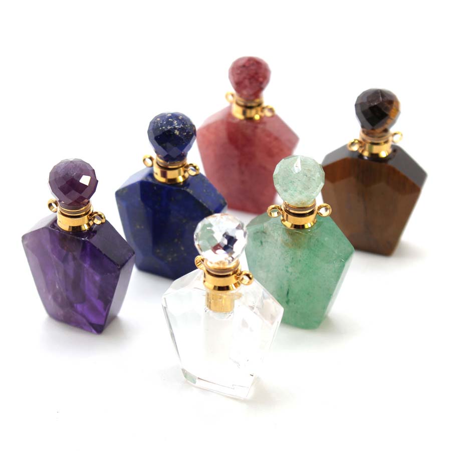 حجر الكريستال الطبيعي زجاجة عط - مراجعة Rose Water Spray وسعره