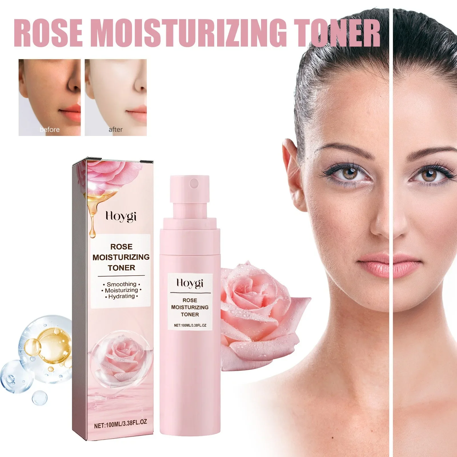 رذاذ ماء الورد للوجه مرطب ومنع - مراجعة Rose Water Spray وسعره